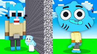 I Cheated With AMAZING WORLD OF GUMBALL In Build Battle!