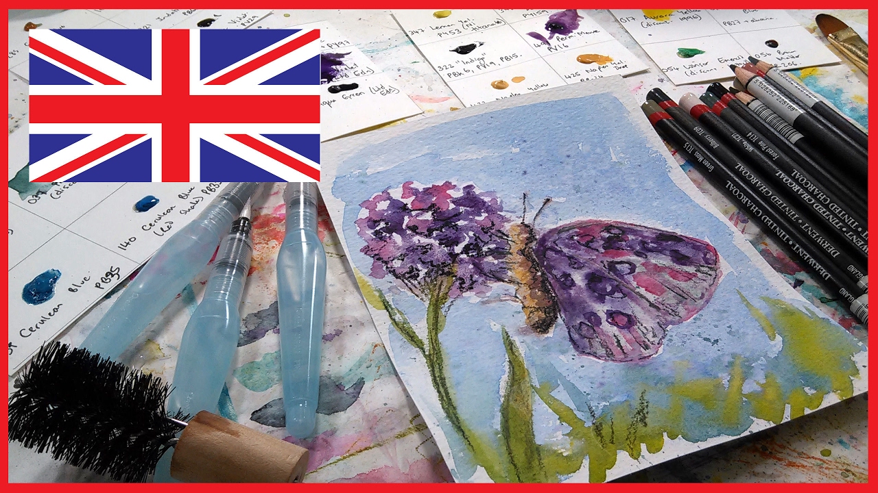 Unboxing Britsh Art Supplies from The Spin Doctor my crafting channel shop