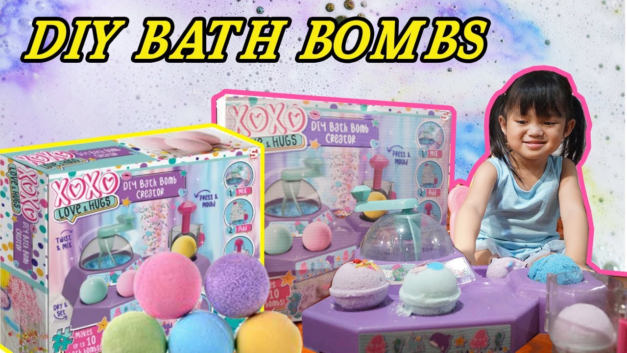 Easy Diy Bath Bomb With Xoxo Love Hugs Diy Bath Bomb Creator Kit Youtube