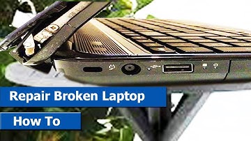 How to FIX LAPTOP HINGE  - EASY Steps - in Just 10 Minutes