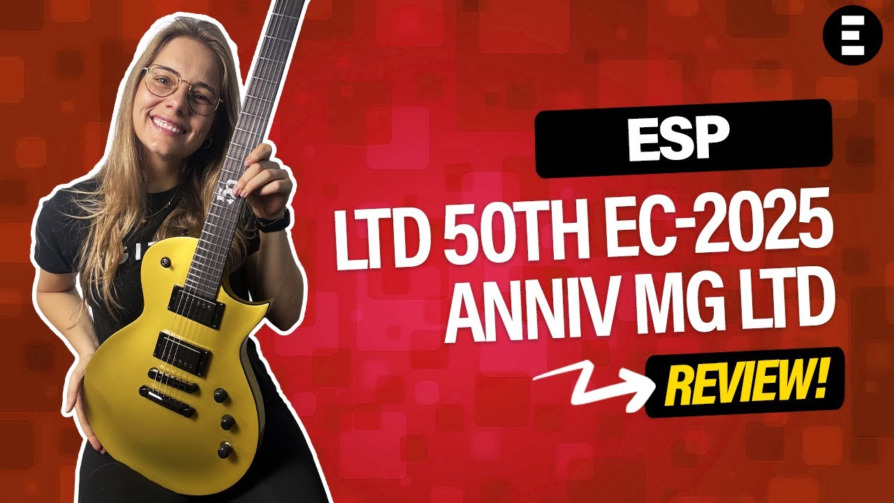 ESP LTD EC-2025 50TH Anniv MG ltd | EGITANA.pt - YouTube