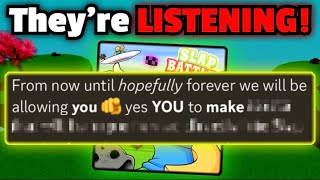This Is AMAZING NEWS For Slap Battles!