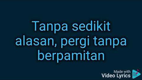 MAHALINI - SIAL #FABULA (VIDEO LIRIK) | LIRIK LAGU TERBARU