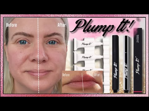 PLUMP IT! AT HOME NO NEEDLES DERMAL FILLER & LIP FILLERS Review * Botox Alternative?* Clare Walch