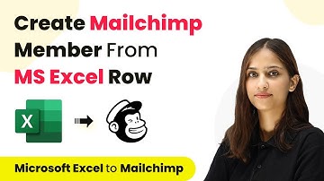 How to Create Mailchimp Member from Microsoft Excel Row | MS Excel Mailchimp Integration