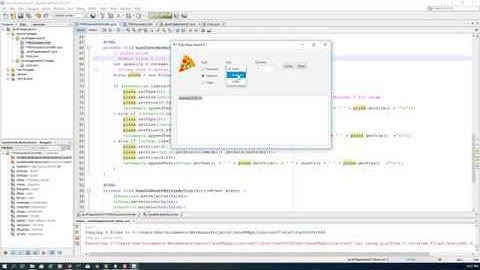 JavaFX App - Pizza Shop with Code #2