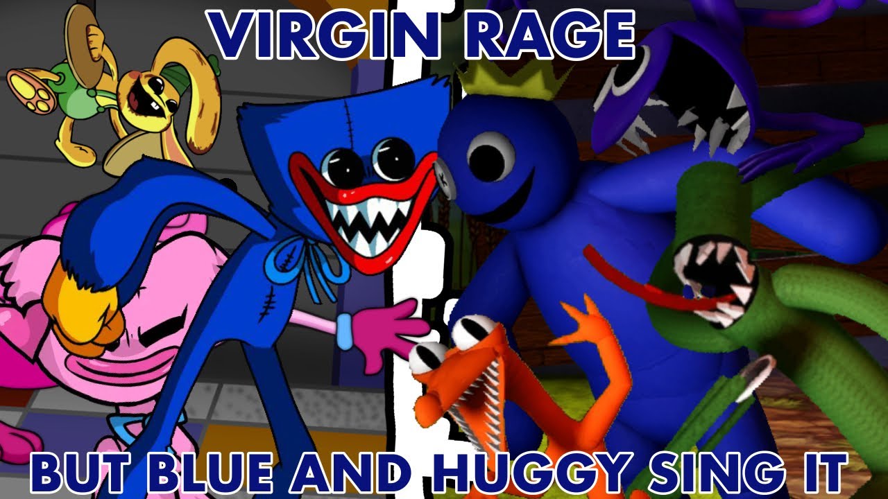 Toy Rage | Virgin Rage but Blue and Huggy sing it | FNF COVERS - YouTube