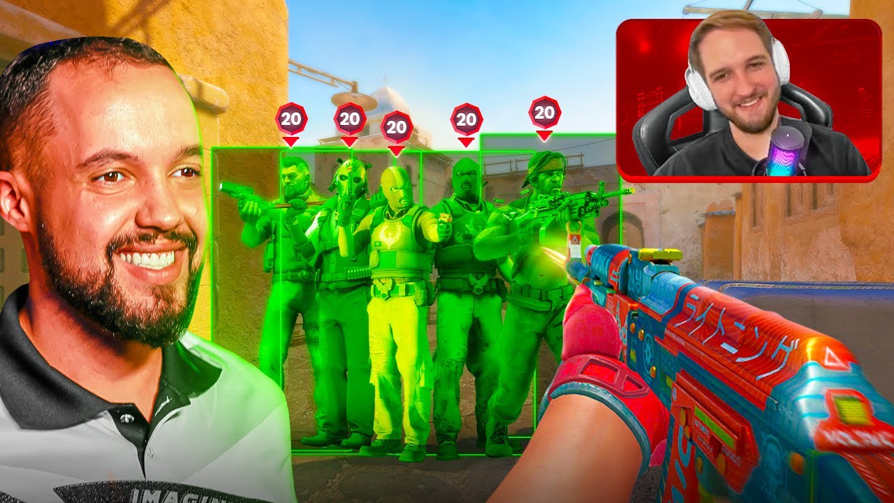 SHOOWTIME DE WALLHACK CONTRA 5 LEVEL 20 (1v5)