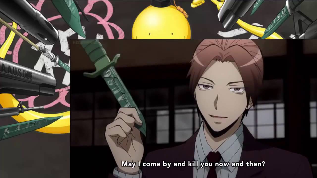 暗殺教室 2期 08 死神の時間 後編 Youtube