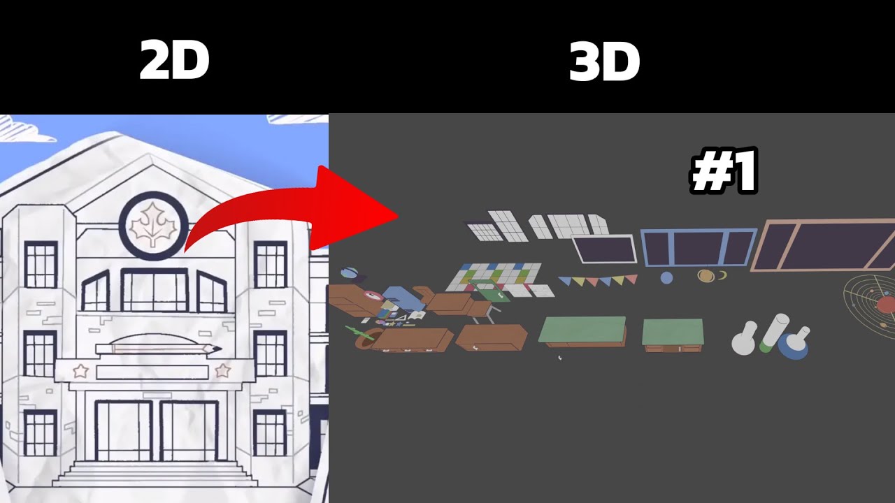 Fpe Layout Making the FPE School in 3D #1 - YouTube