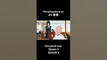 ts is so ahh 😭💀 || One-punch man Season 3 Episode 2 clip || #onepunchmanseason3 #opms3 #saitama clip