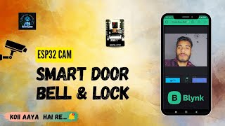 ESP32 Cam Door lock & Bell 🔔 | Blynk Door lock & Bell System @ARRoboTics