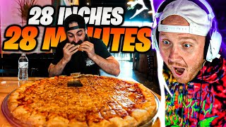TIMTHETATMAN REACTS TO PIZZA CHALLENGE THAT 45,000 PEOPLE FAILED