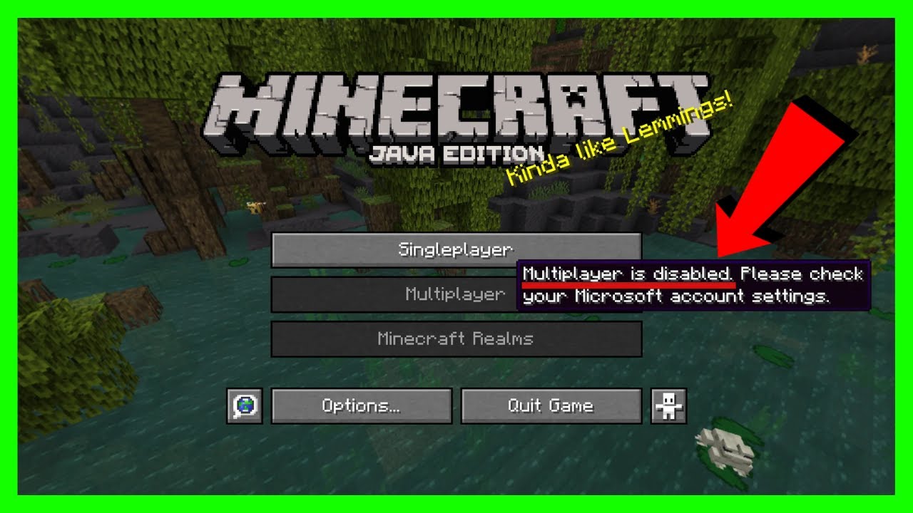 How to FIX Multiplayer Is Disabled in Minecraft Bedrock (2026 FIX ...
