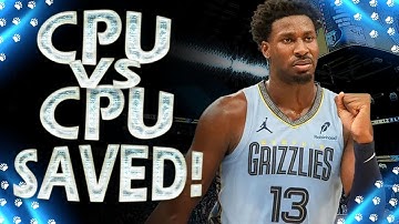 NBA 2K25 Huge CPU vs CPU Sliders Update! It