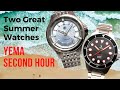 Summer Watches for 2021! Yema Navygraf Maxi Dial & Second Hour Watches Mandala. Review.