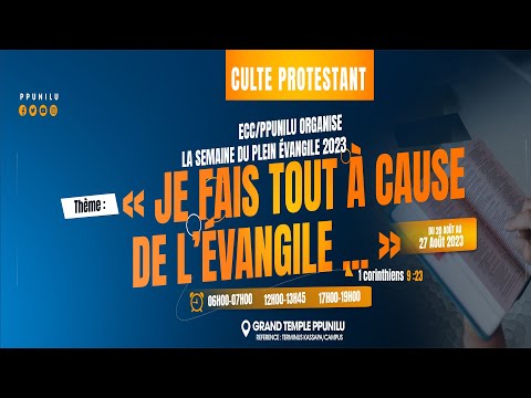 DIMANCHE 27/08/2023
