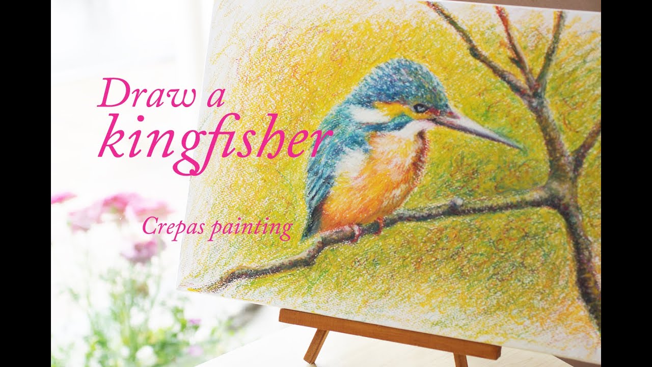 手描きオウムのクレヨン画 hq720.jpg?sqp=-