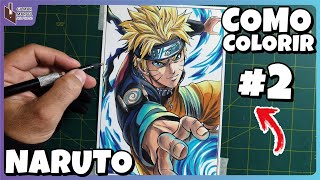 HOW TO MAKE AN ADVANCED NARUTO DRAWING EASILY STEP BY STEP #2 screenshot 3