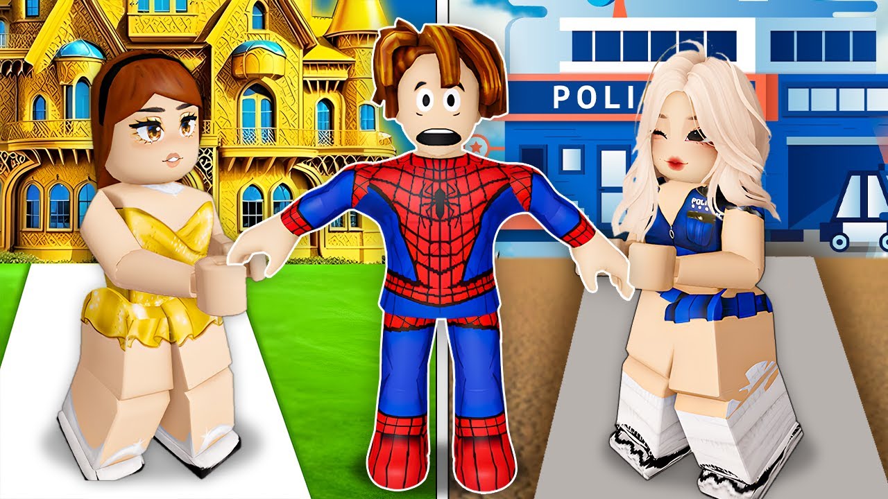Peter Spiderman Can't Choose to Rescue! | ROBLOX Brookhaven 🏡RP | Funny Moments
