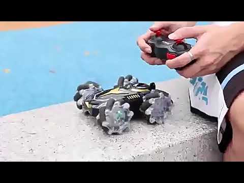 Машинка на Д/У Drift Stunt Car Дрифт Рух боком Музика Світло, видео 2