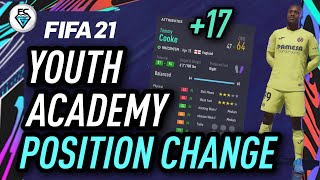 FIFA 21 YOUTH ACADEMY: POSITION CHANGE