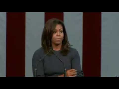 Michelle Obama DESTROYS Donald Trump For Behavior Towards Women In Manchester, NH 10/13/16