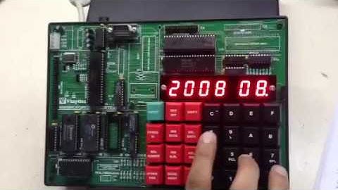 8085 microprocessor hex kit demo vinytics