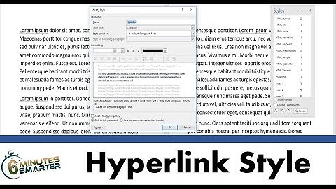 Modify or Remove the #Hyperlink #Style for #Resumés and Reports Before Printing in #Word