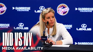 Indiana Fever Postgame Media Availability (vs New York Liberty) | May 16, 2024