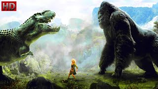 كونج يقاتل الديناصورات العملاقة معركة الموت | فيلم كينج كونج - King Kong vs dinosaurs ᴴᴰ