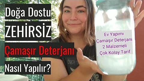 Evde Deterjan Yapmak | Zehirsiz Doğa Dostu Çamaşır Deterjanı Tarifi