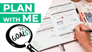 Plan with Me - Goal Setting & Action Plans - Clever Fox Ultimate Achiever's Planner