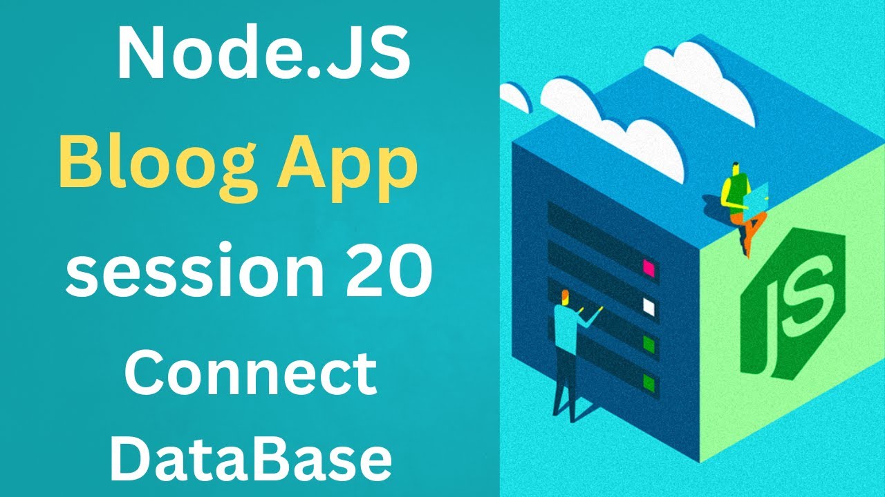 دبلومة node.js || المحاضرة 20 || Create Server And Connect DataBase ...