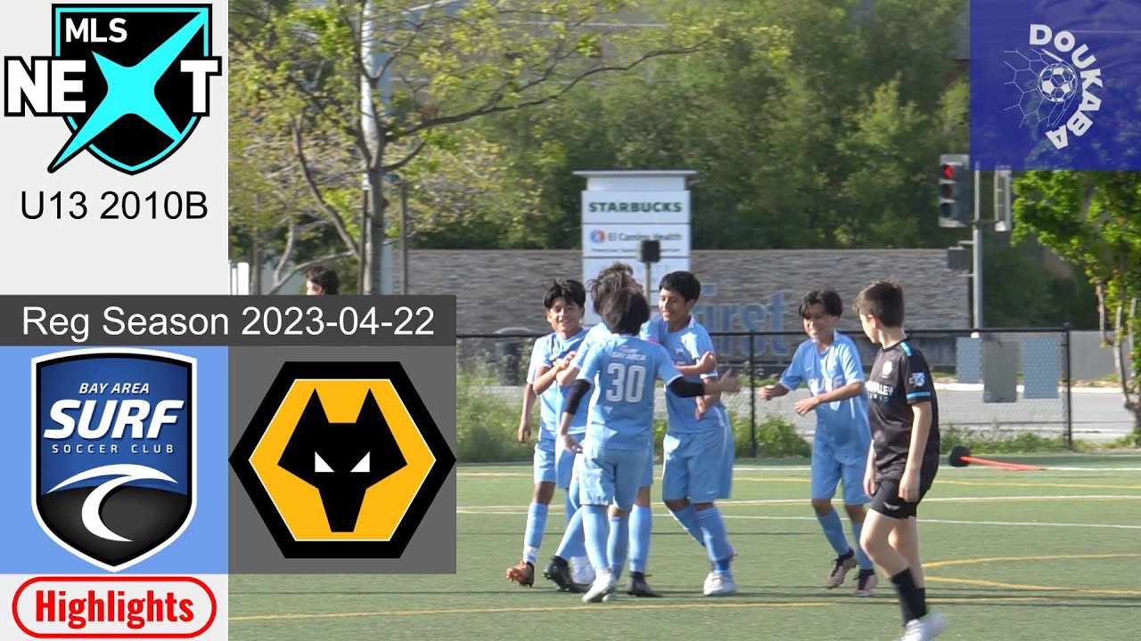 Bay Area Surf 10B 12 Diablo Valley Wolves 10B MLS Next U13 202304