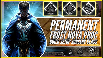 Permanent Frost Nova Proc Build Setup Sorcery Class | AnimA ARPG