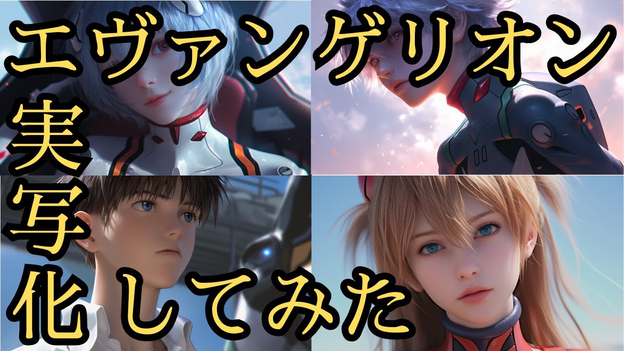 エヴァンゲリオン実写化してみた!#実写 #エヴァンゲリオン #エヴァ #ai #anime #funny #アニメ #実写化 #生成ai ...