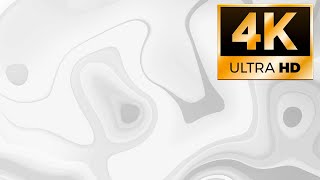 4K Live Wallpaper | Abstract White Liquid Wave Animation Background