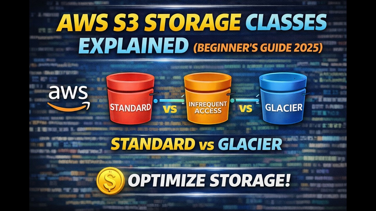 AWS S3 Storage Classes Explained (Beginner’s Guide 2025) | AWS Zero to ...