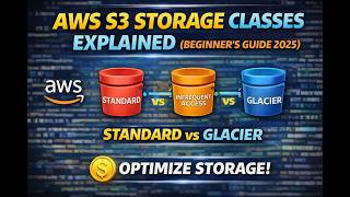 Day-19 | AWS S3 Storage Classes for Beginners 🧠 | Full Comparison & Use Cases