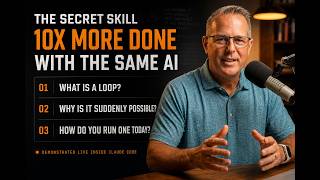 Stop prompting your AI. You're the bottleneck and you don't even know it.