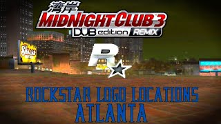 Midnight Club 3:Dub Edition Remix - Collectible - All Rockstar Logo Locations (Atlanta)
