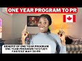 How to become a permanent resident in canada  with a oneyear program