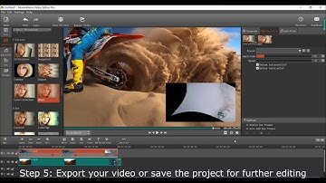 Moviemator Video Editor - How to create video wave effects on Mac / PC?