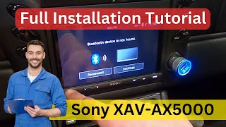 SONY XAV-AX5000 Installation | Easy DIY Step-by-Step Guide