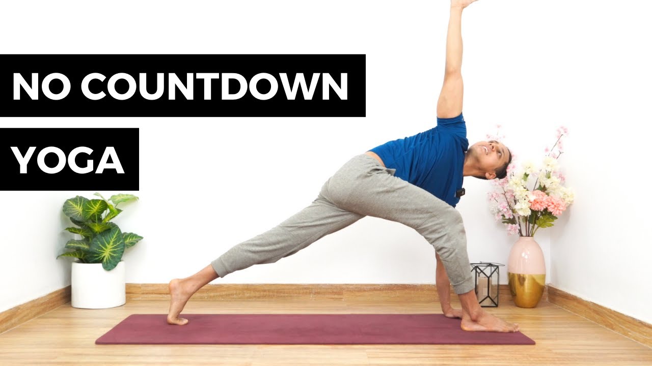 25 Minutes No Countdown Yoga - Strength & Flexibility | Full Body Yoga ...