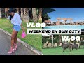 •LIFEWITHKHAY• | SUN CITY VLOG! ROAD TRIP, DRAANKS AND SO SO MUCH FUN + FIRE ROOM FOR THE FIRST TIME