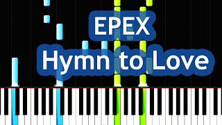 EPEX - Hymn to Love Piano Tutorial Resimi