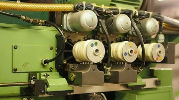 MAHO MH400E LinuxCNC retrofit first cut