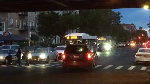 NYCT Bus - B1, B6, B6 LTD, B82, B82-SBS Bus Action @ Bay Parkway & 86 Street